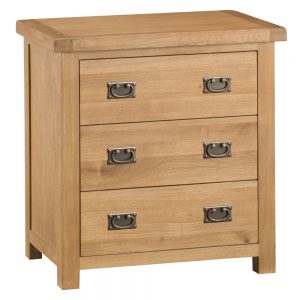 Oakley Rustic 3 Drawer Chest