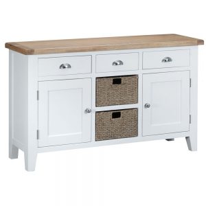 Henley White Large Sideboard
