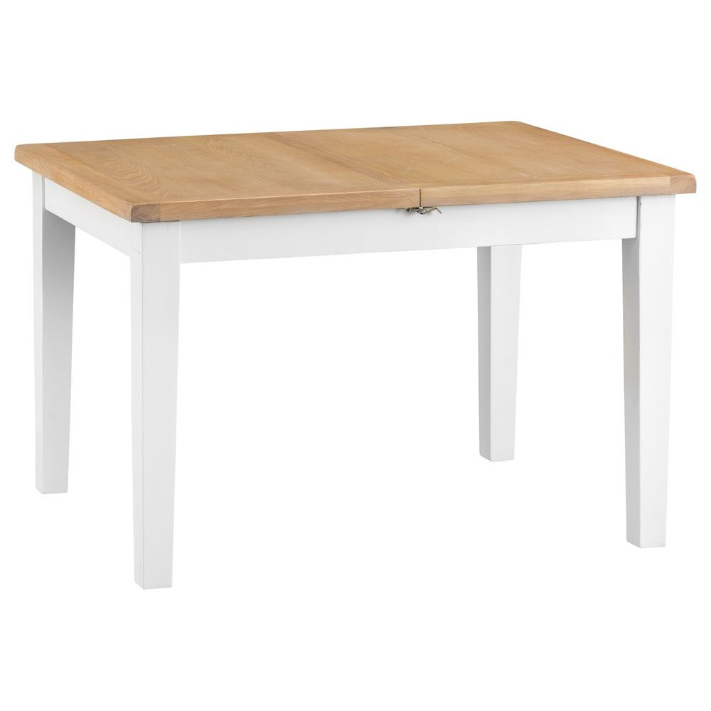 Henley White 120-165cm Butterfly Table