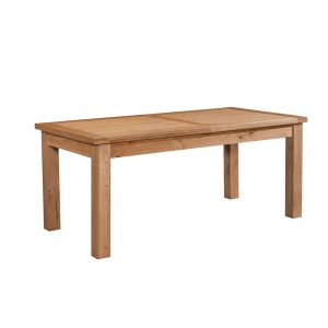 Maiden Oak Dining Table with 2 Extensions 132-198cm