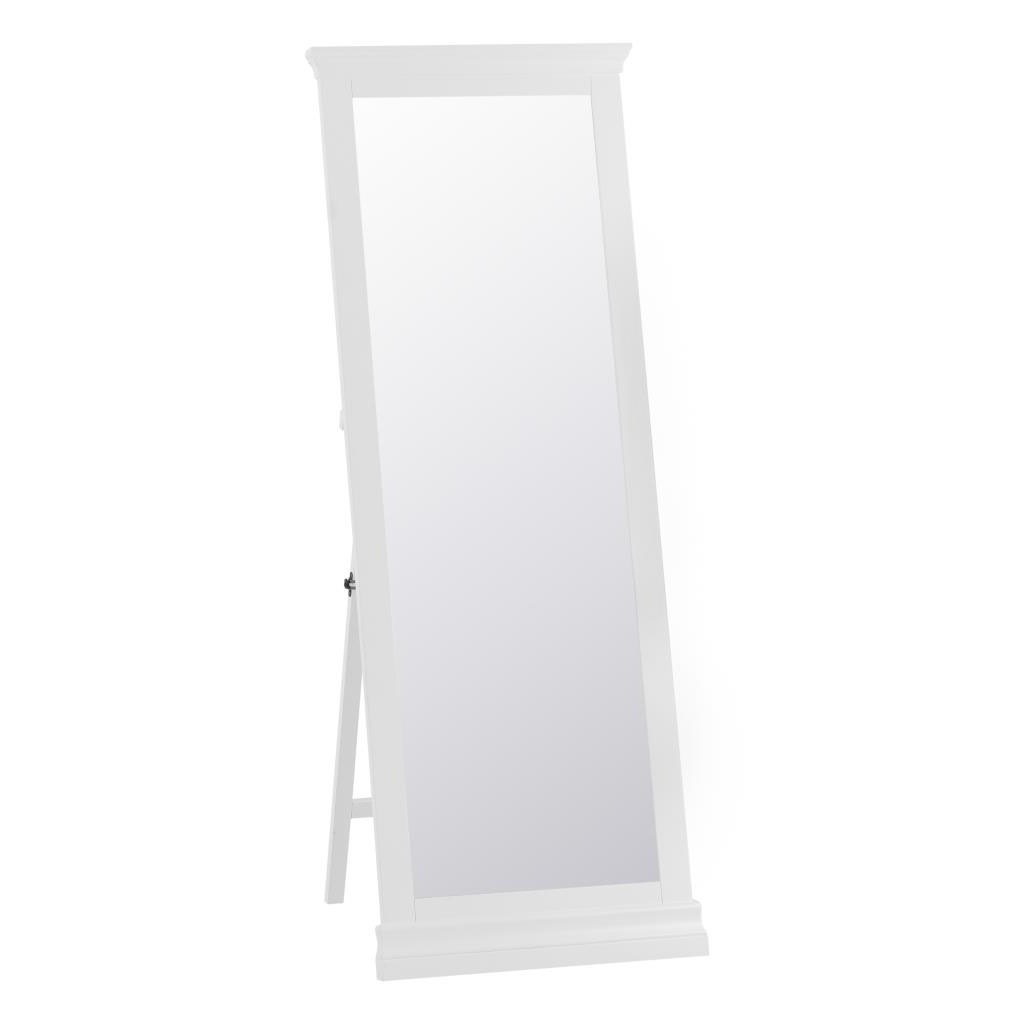 Croft White Cheval Mirror