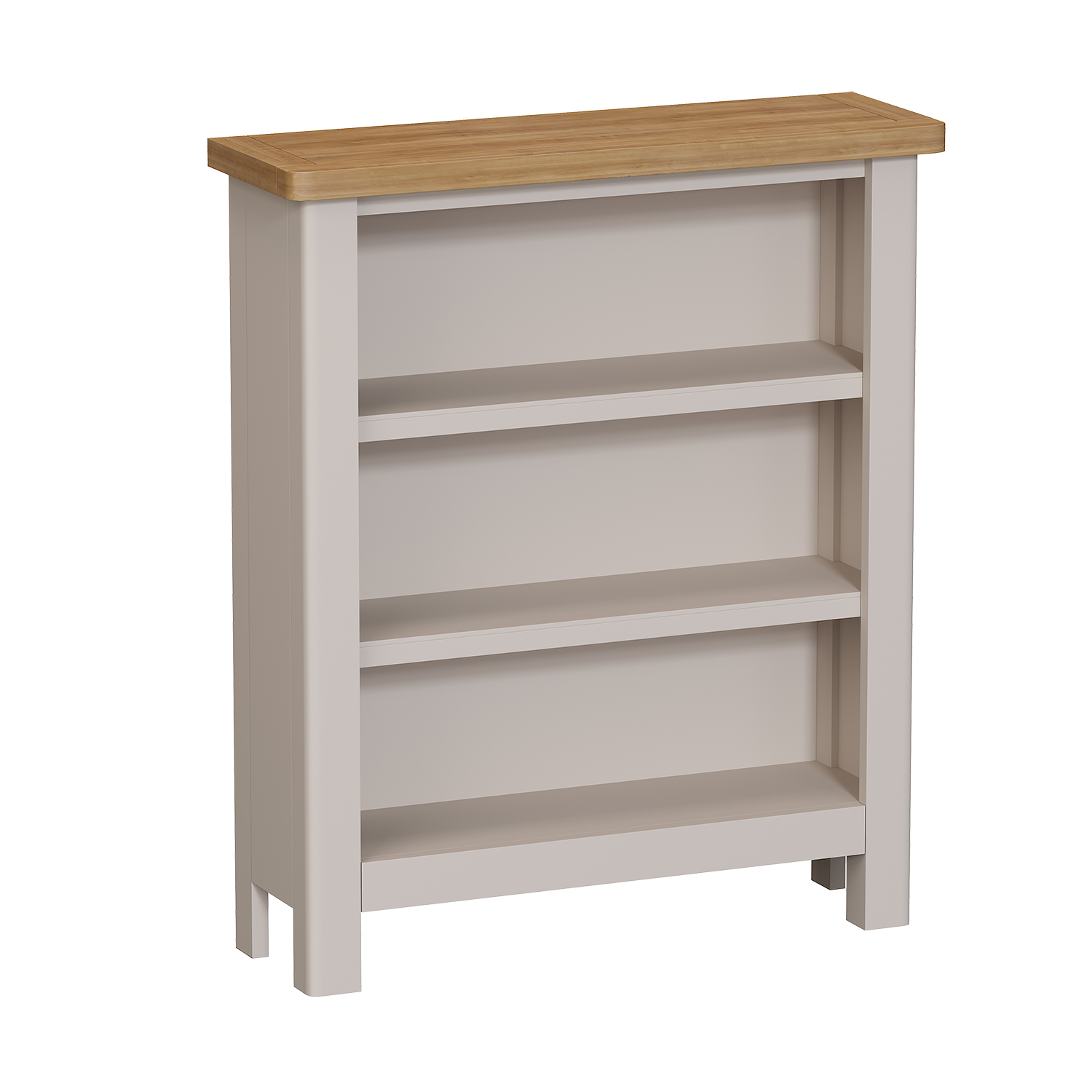 Chiltern Dove Small Wide Bookcase