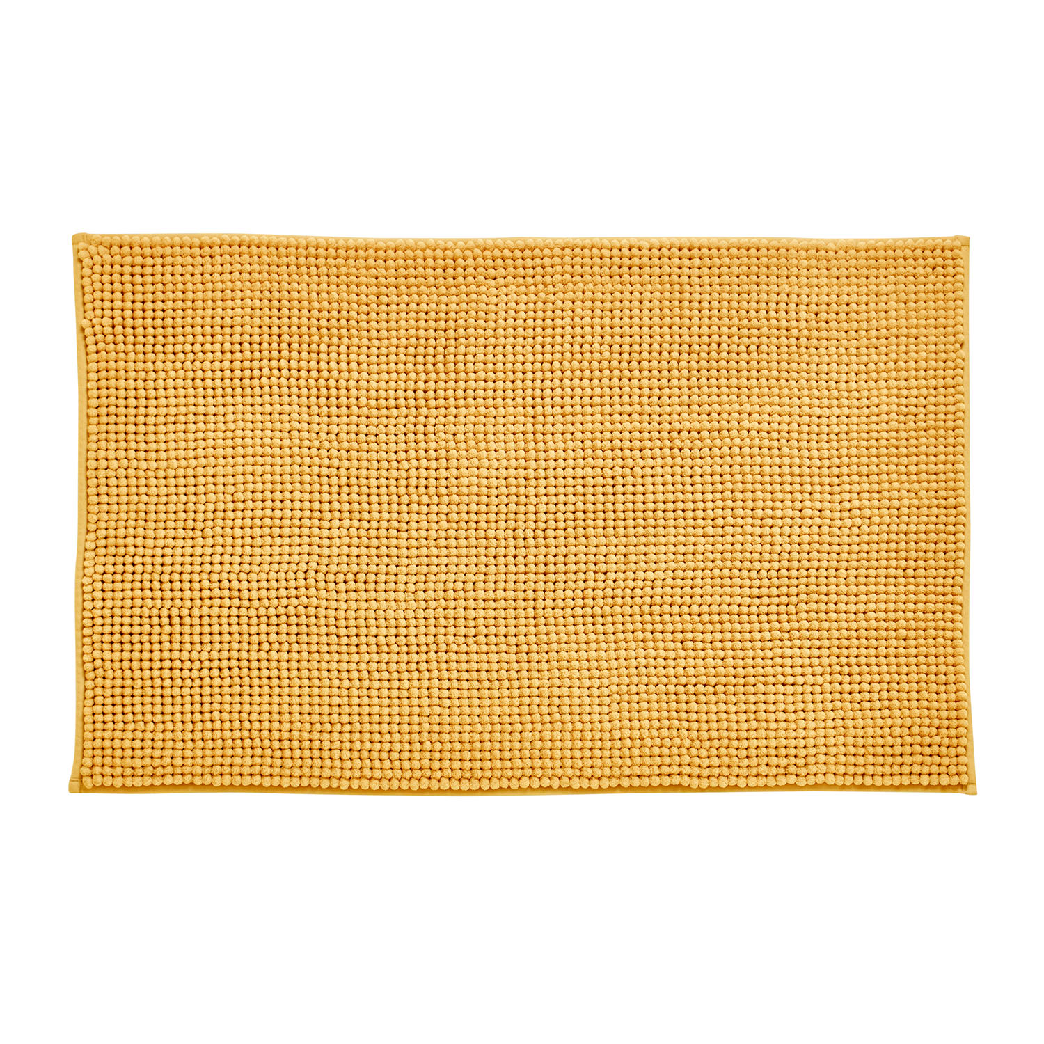 Catherine Lansfield Bobble Bath Mat - Ochre