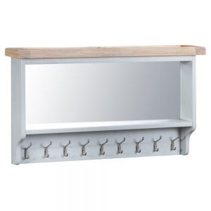 Henley Grey Large Hall Bench Top