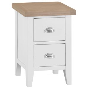 Henley White Small Bedside