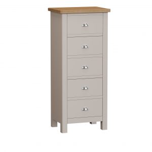 Chiltern Dove 5 Drawer Narrow Chest