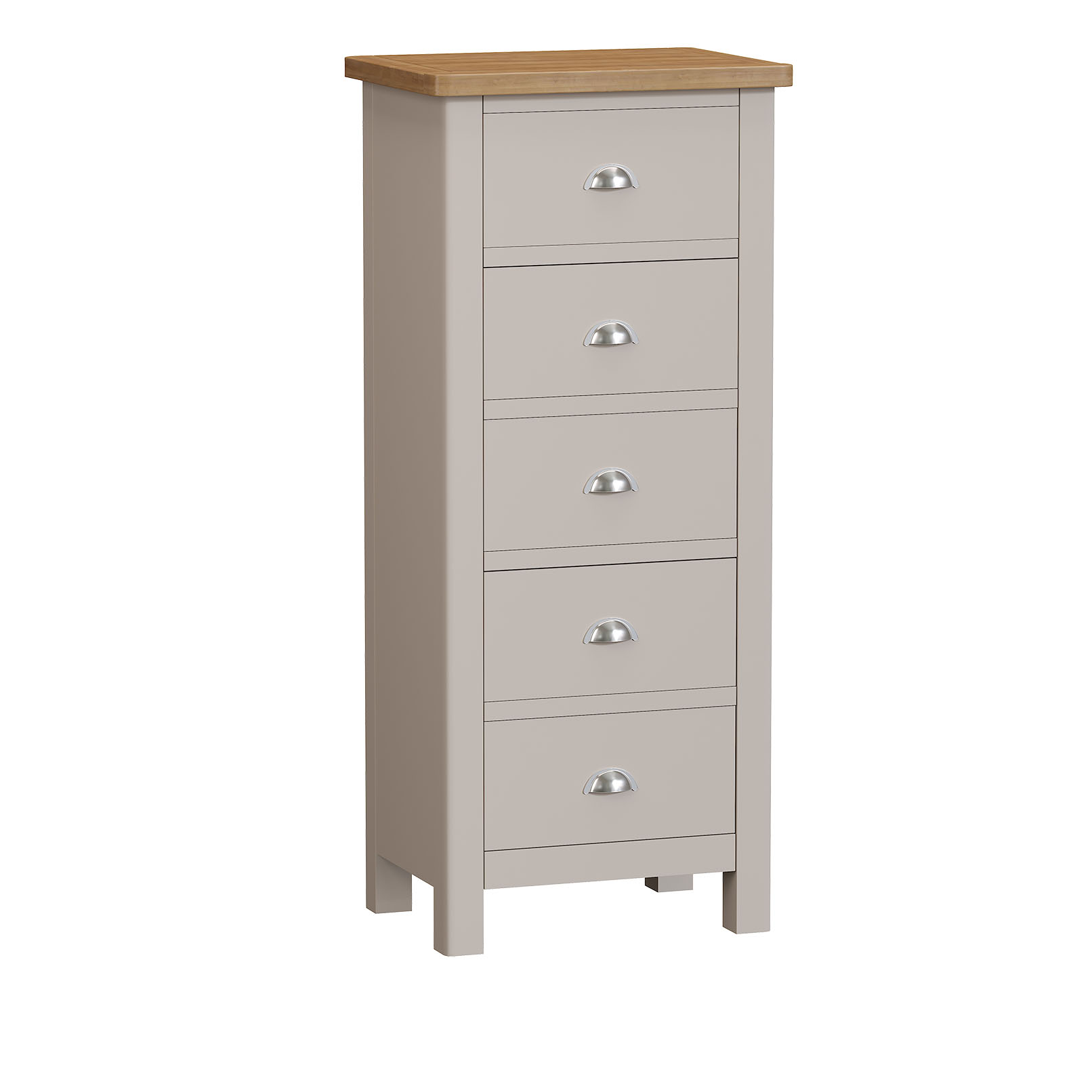 Chiltern Dove 5 Drawer Narrow Chest