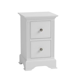 Whitby White Small Bedside