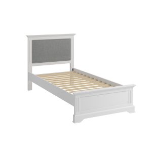 Whitby White Single 90cm Bedstead