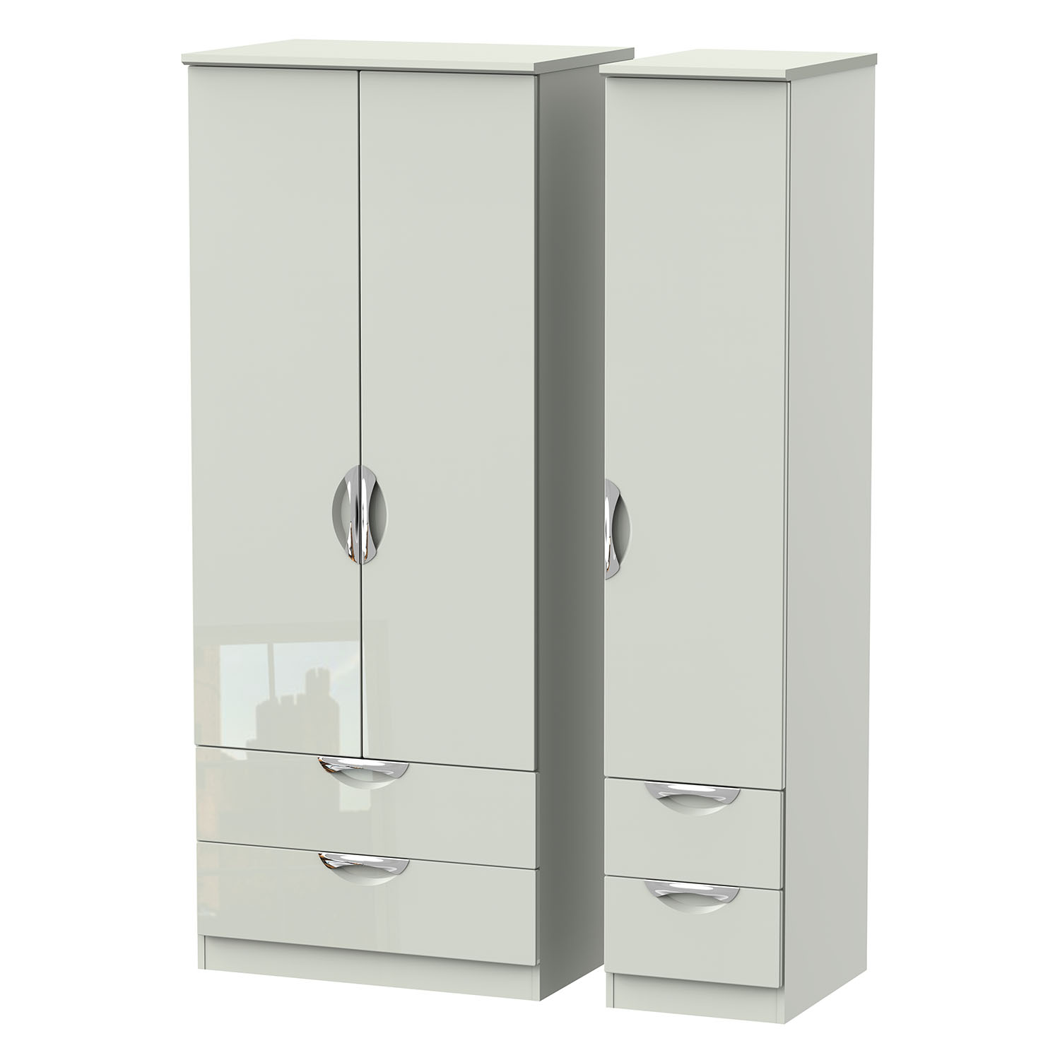 Camden Triple 2 Drawer + Drawer Robe