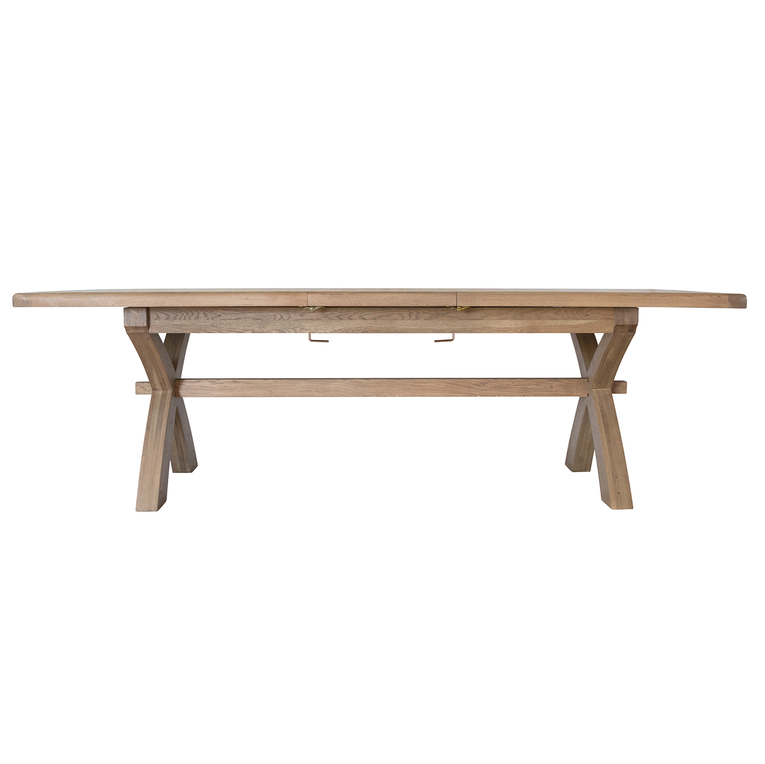 Heritage Oak 2.0m Cross Leg Dining Table