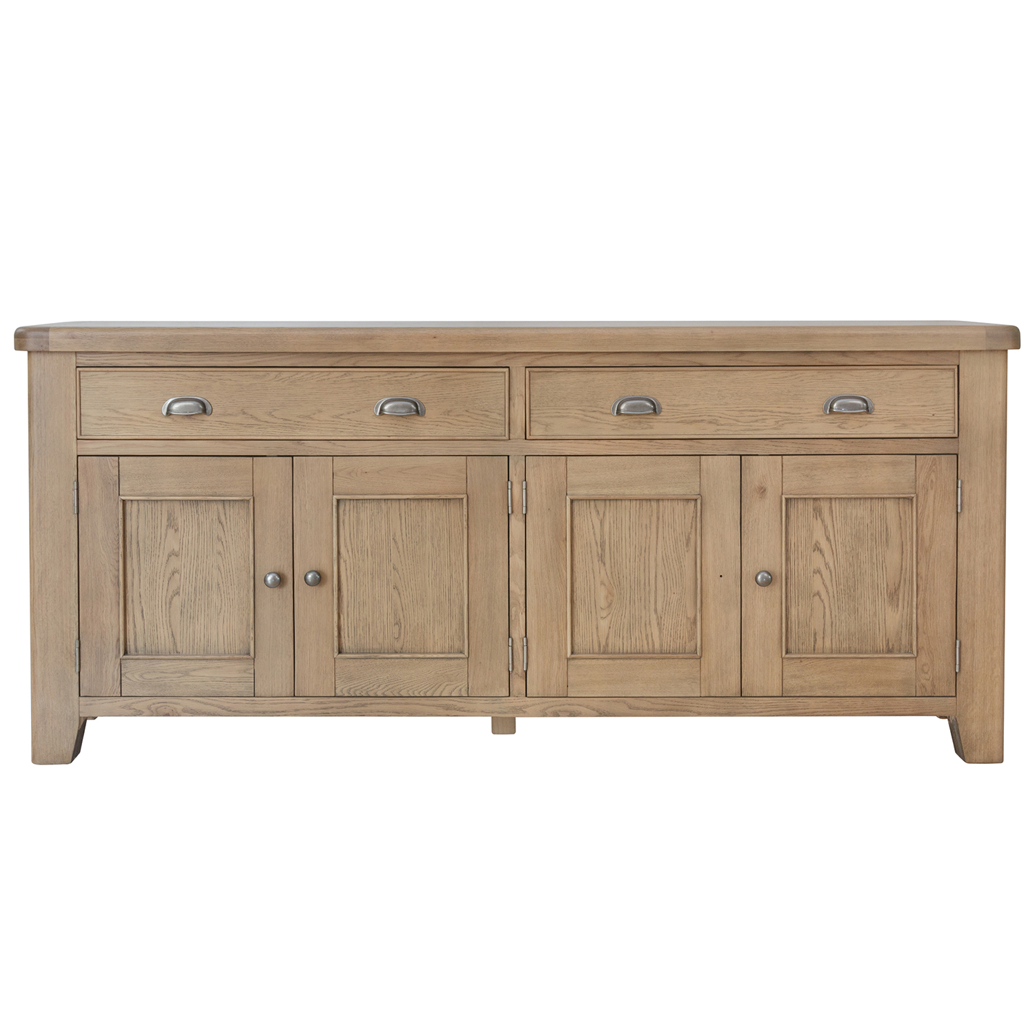 Heritage Oak 4 Door Sideboard 