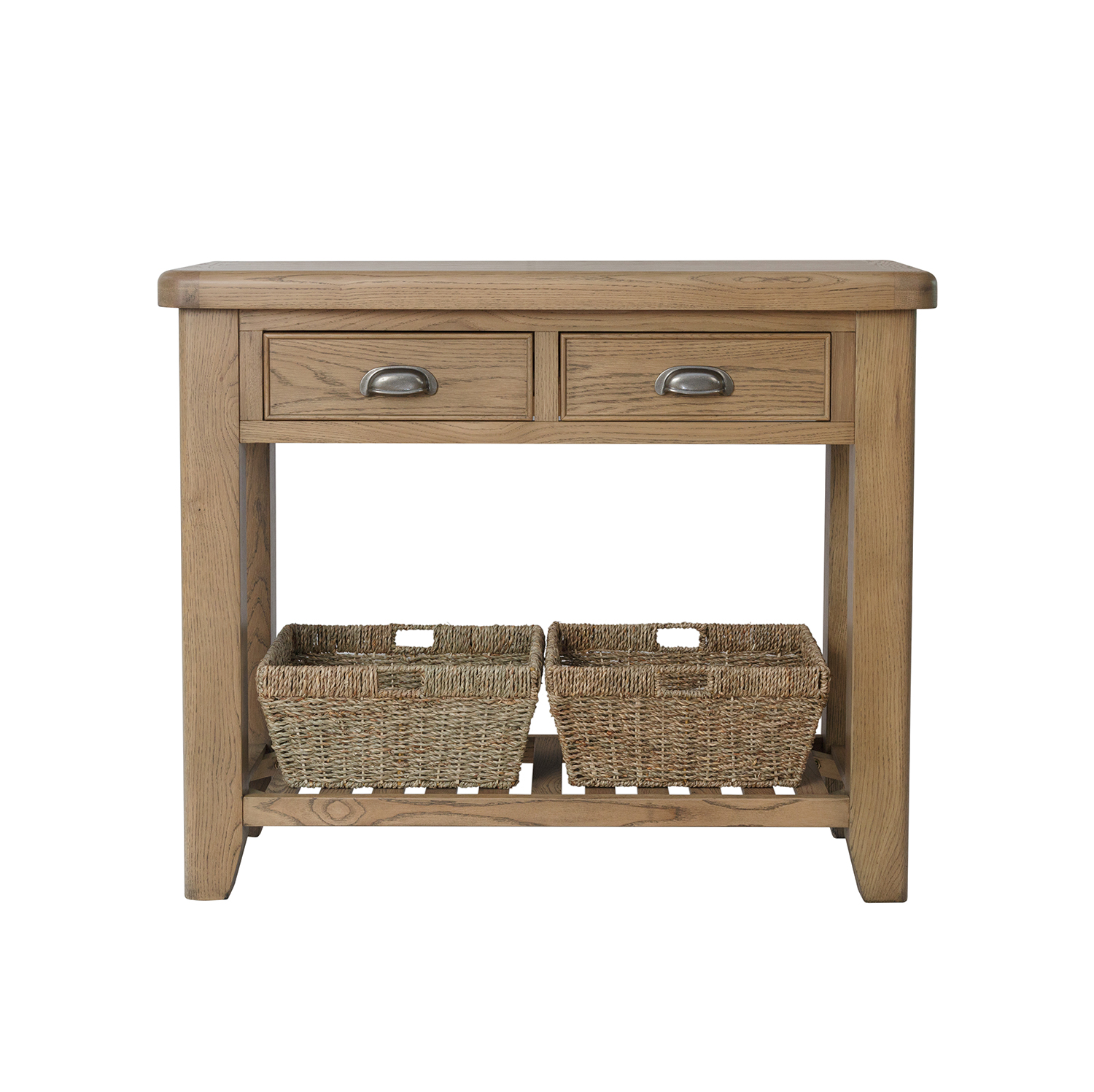 Heritage Oak Console Table 