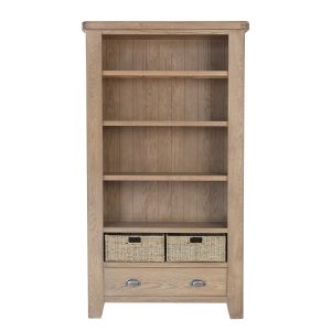 Heritage Oak Large Bookcase