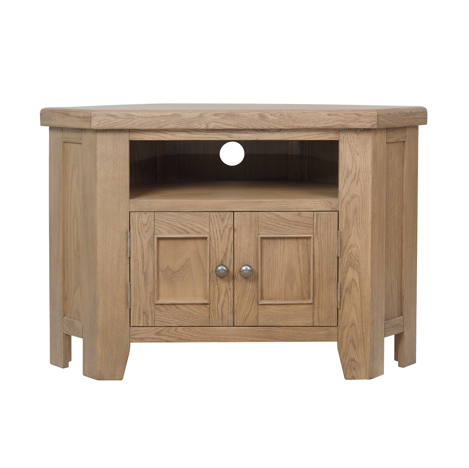 Heritage Oak Corner TV Unit 