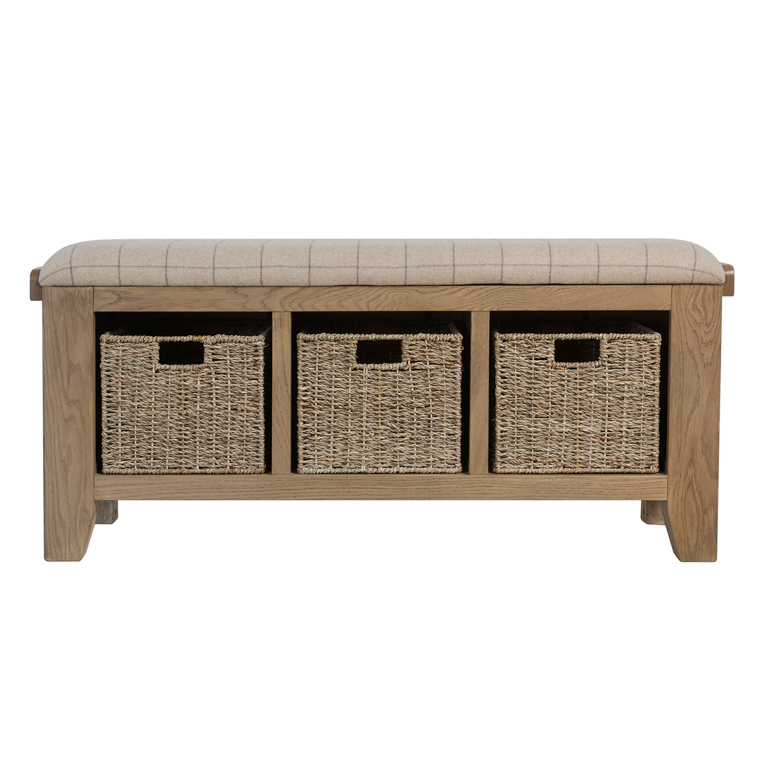 Heritage Oak Hall Bench 