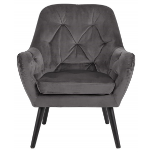 Cartina Accent Chair - Dark Grey