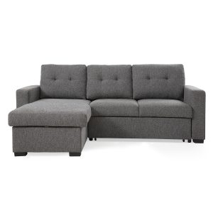 Harrison Corner Sofa Bed Grey