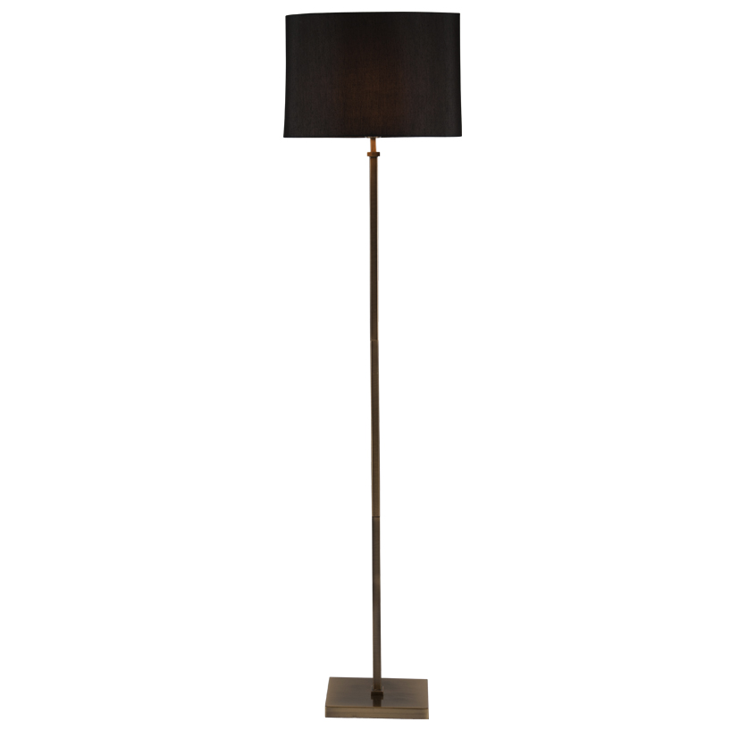 Antique Brass Metal Floor Lamp, Antique Brass Floor Lamp