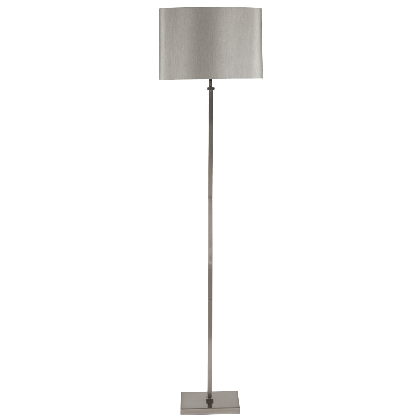 Satin Nickel Floor Lamp Collingwood, Nickel Floor Lamp