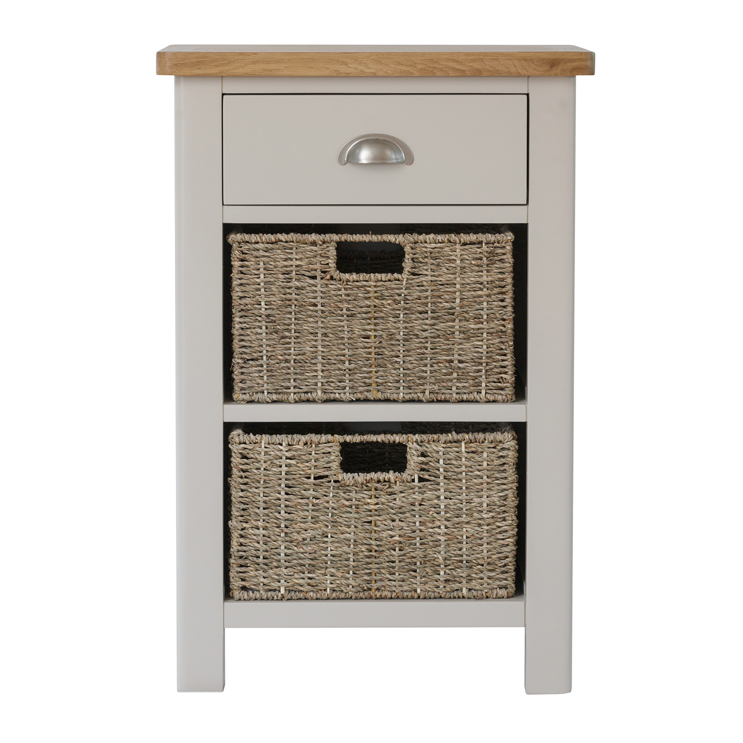 Chiltern Dove 1 Drawer 2 Basket Unit