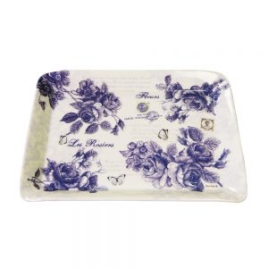 Blue Rose Scatter Tray