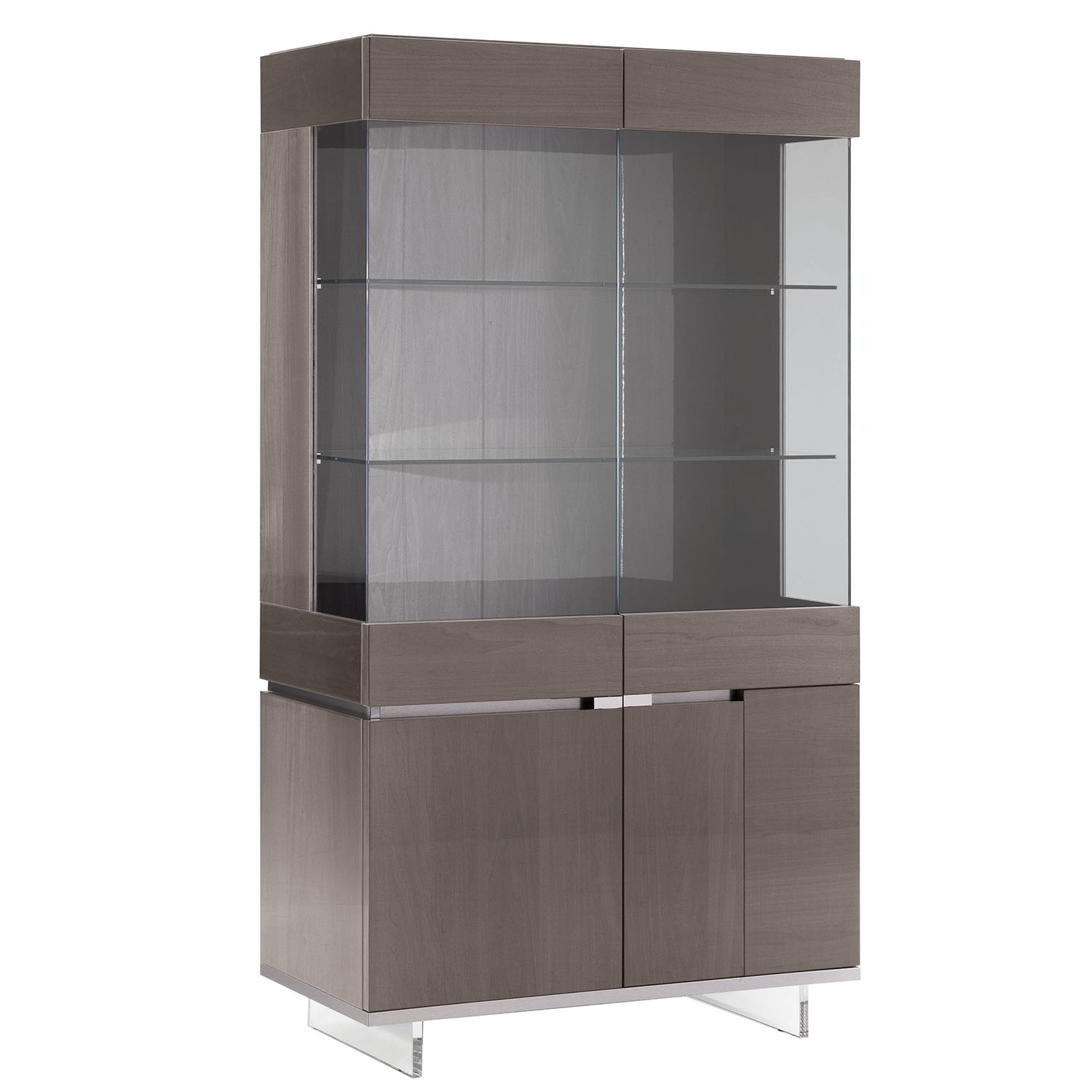 Mercury 2 Door High Gloss Display Cabinet