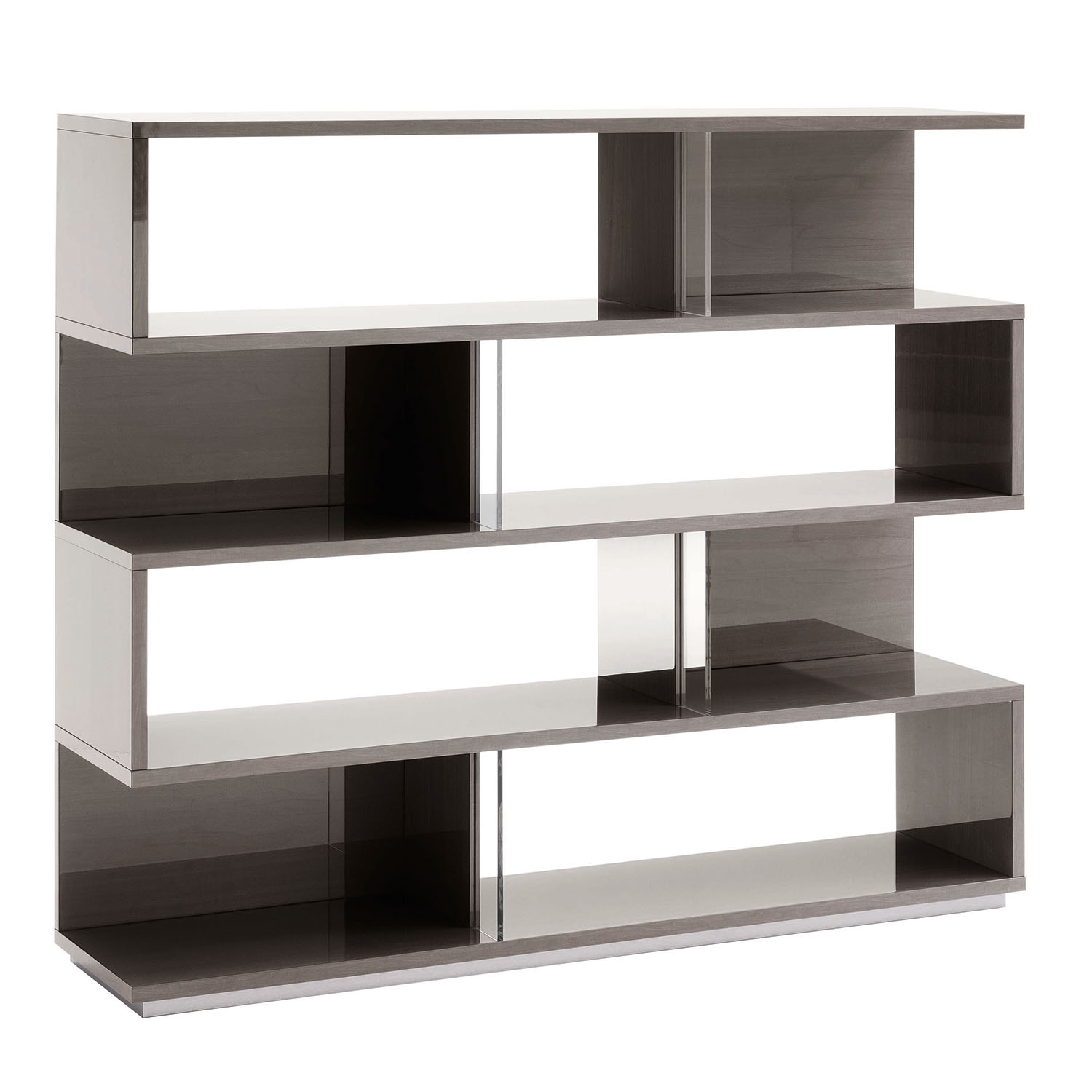 Mercury High Gloss Bookcase