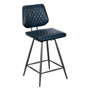 Dalton Bar Chair Dark Blue
