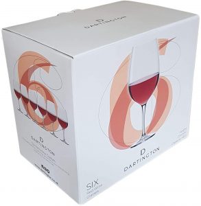 Dartington Crystal Six Set of 6 Red Wine Glasses