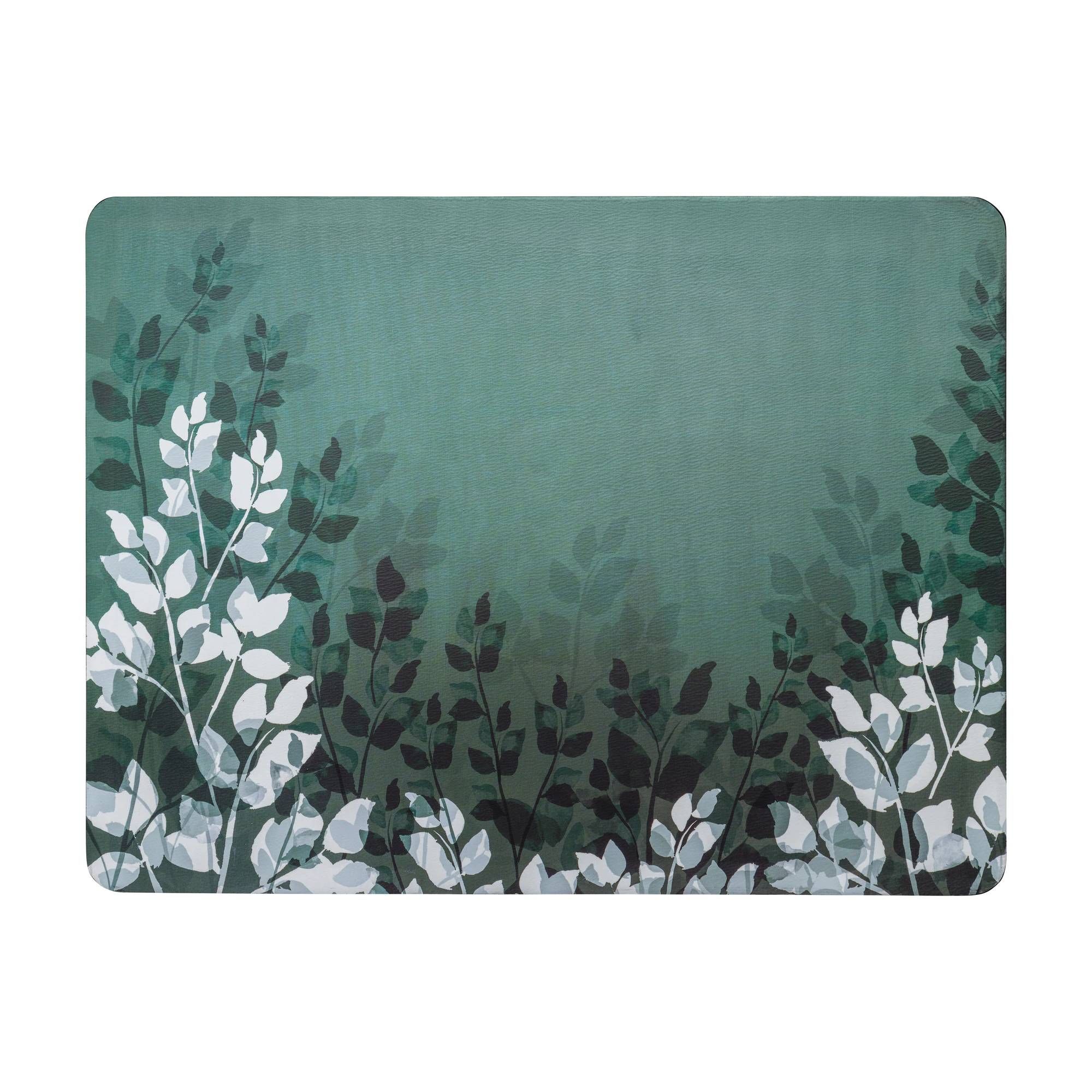 Denby Colours Set of 6 Placemats - Green Foliage