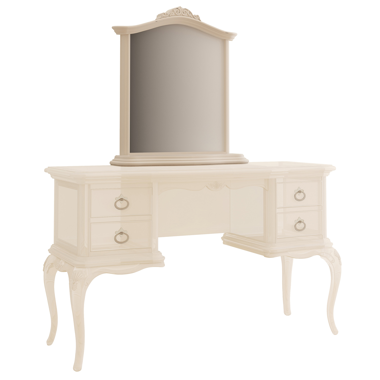 Willis & Gambier Ivory Vanity Mirror