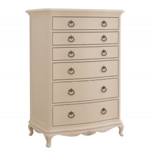 Willis & Gambier Ivory 6 Drawer Chest