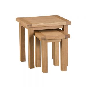 Oakley Rustic Nest of 2 Tables