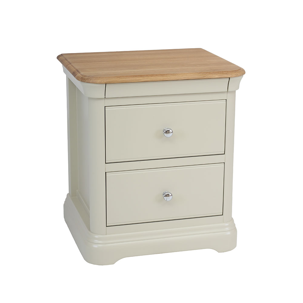 Cromwell Large 2 Drawer Bedside