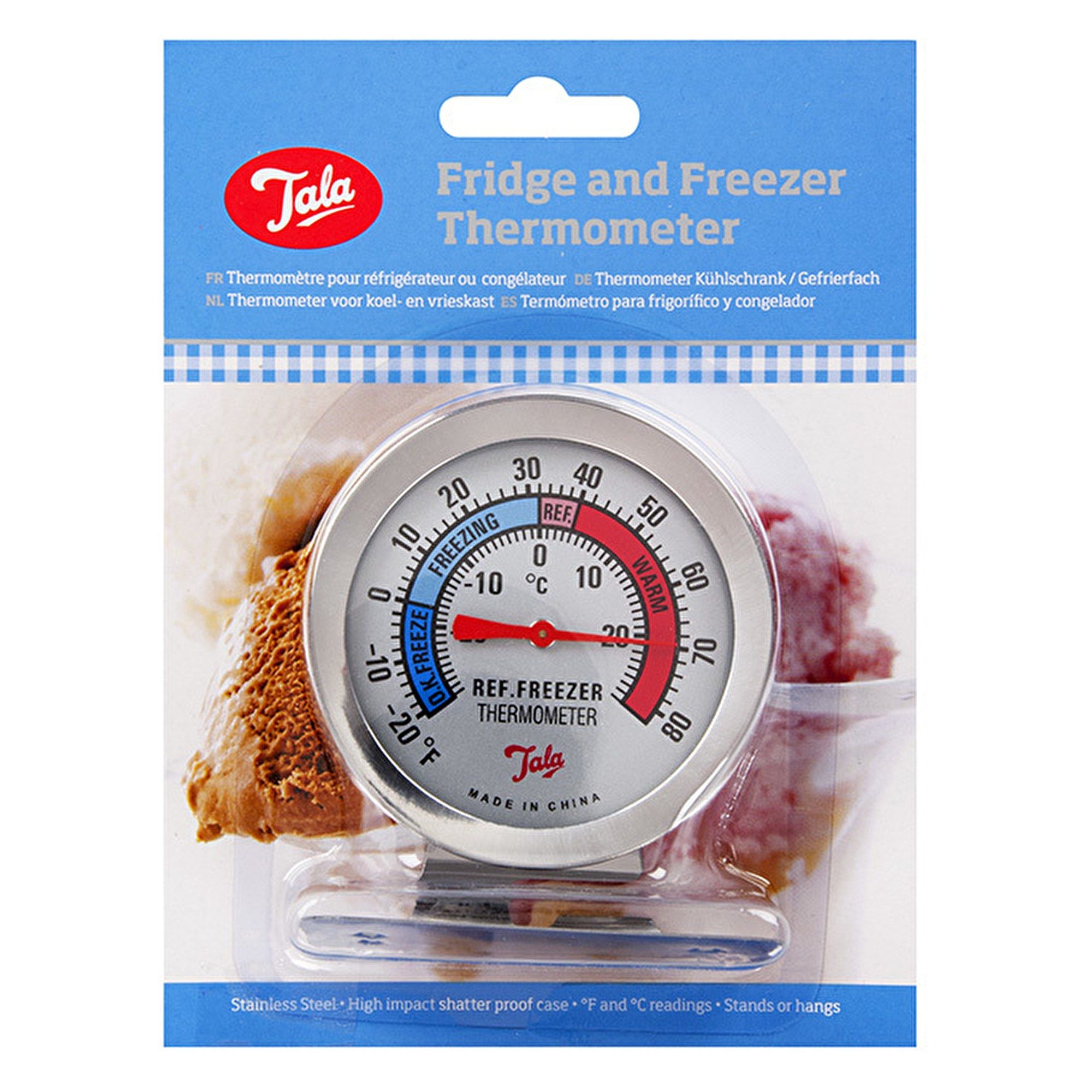 Tala Fridge & Freezer Thermometer