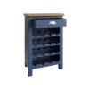 Childon Blue Wine Cabinet