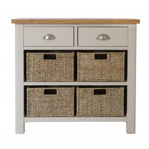 Chiltern Dove 2 Drawer 4 Basket Unit