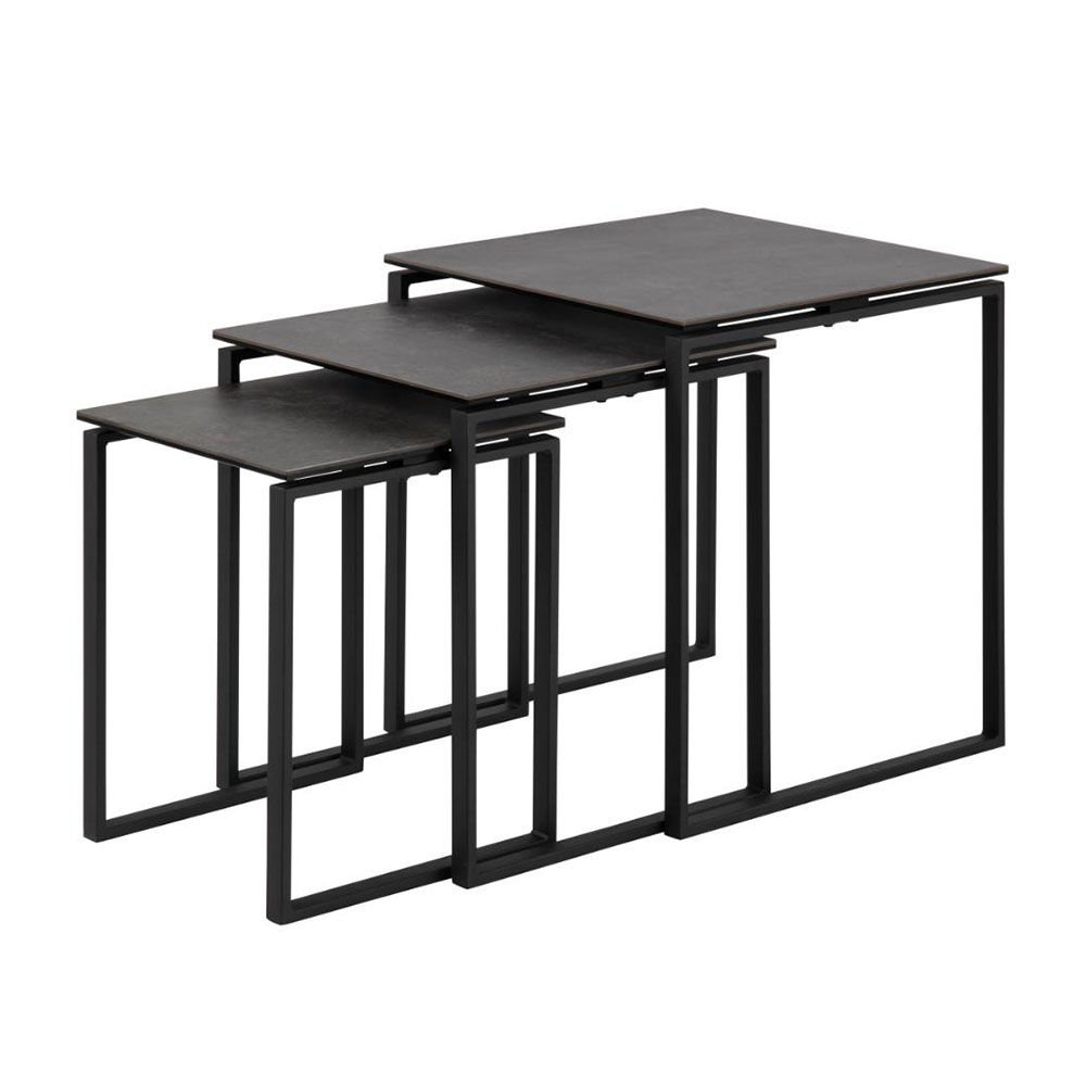 Katrine Nest of Tables - Black