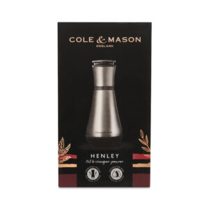 Cole & Mason H221917 Oil & Vinegar Pourer, Stainless Steel