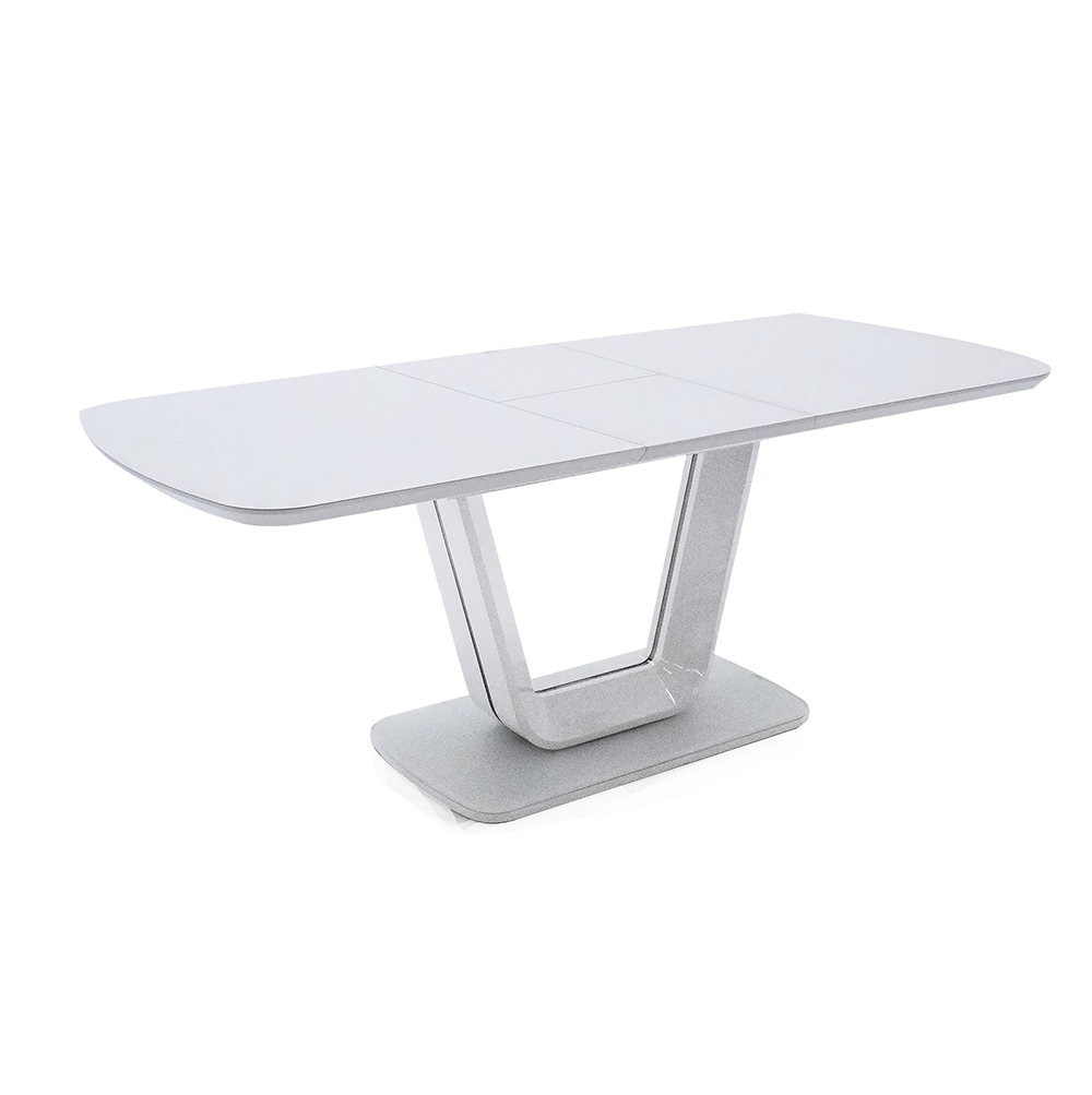 Lazio Dining Table 160/200 – White Gloss
