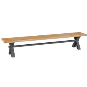 Henley Charcoal Large Cross Bench