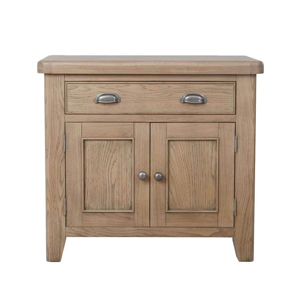 Heritage Oak 1 Drawer 2 Door Sideboard 