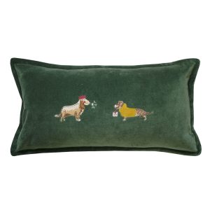 Sophie Allport Christmas Dogs Cushion