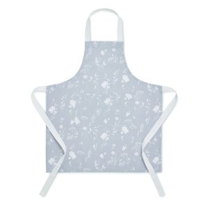 Catherine Lansfield Meadowsweet Floral Apron White / Grey