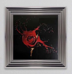 Single Red Rose Picture 55 x 55