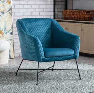 Cora Accent Chair Federal Blue
