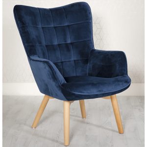 Davis Accent Chair Blue