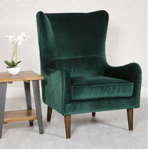 Flora Accent Chair Green