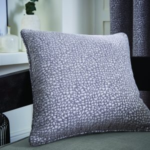 Hyperion Eros Chenille Jacquard Filled Cushion 55x55 Champagne
